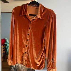 Ivy's Rose Golden Hour Velvet Rodeo Shirt